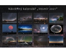 Astronomické fotografie Vesmír Kalendář 2021 Petr Horálekj